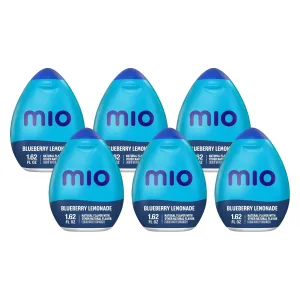Mio Liquid Water Enhancer, Blueberry Lemonade, 1.62 OZ, (Pack of 6)