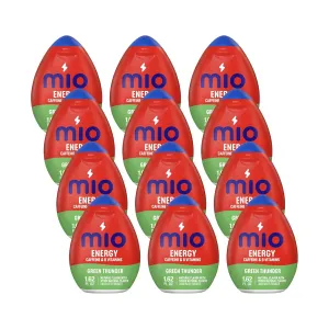 Mio Thunder Green Liquid Water Enhancer, 1.62 Fluid Ounce (Pack of 12)