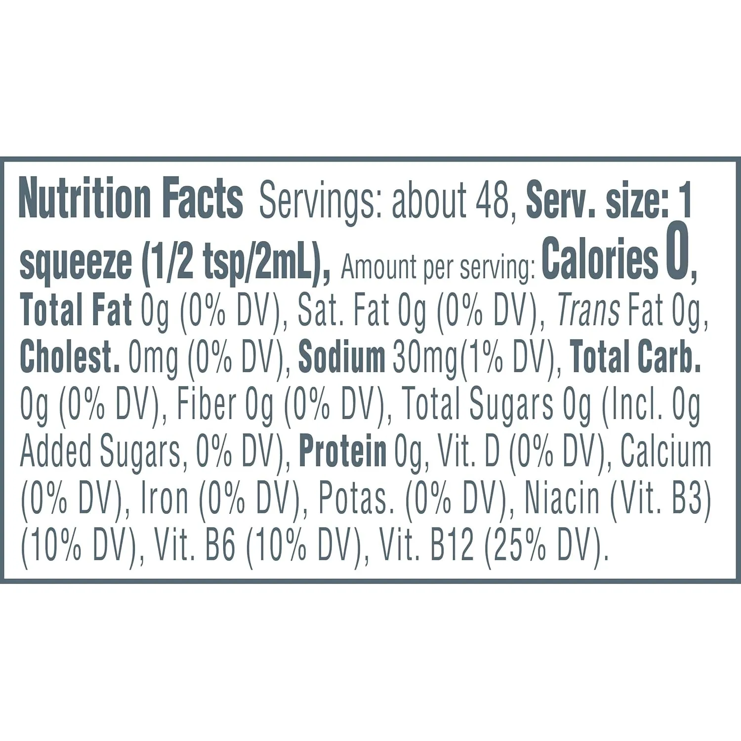 MiO Vitamins Orange Tangerine Naturally Flavored Liquid Water Enhancer 12 Count 1.62 fl oz