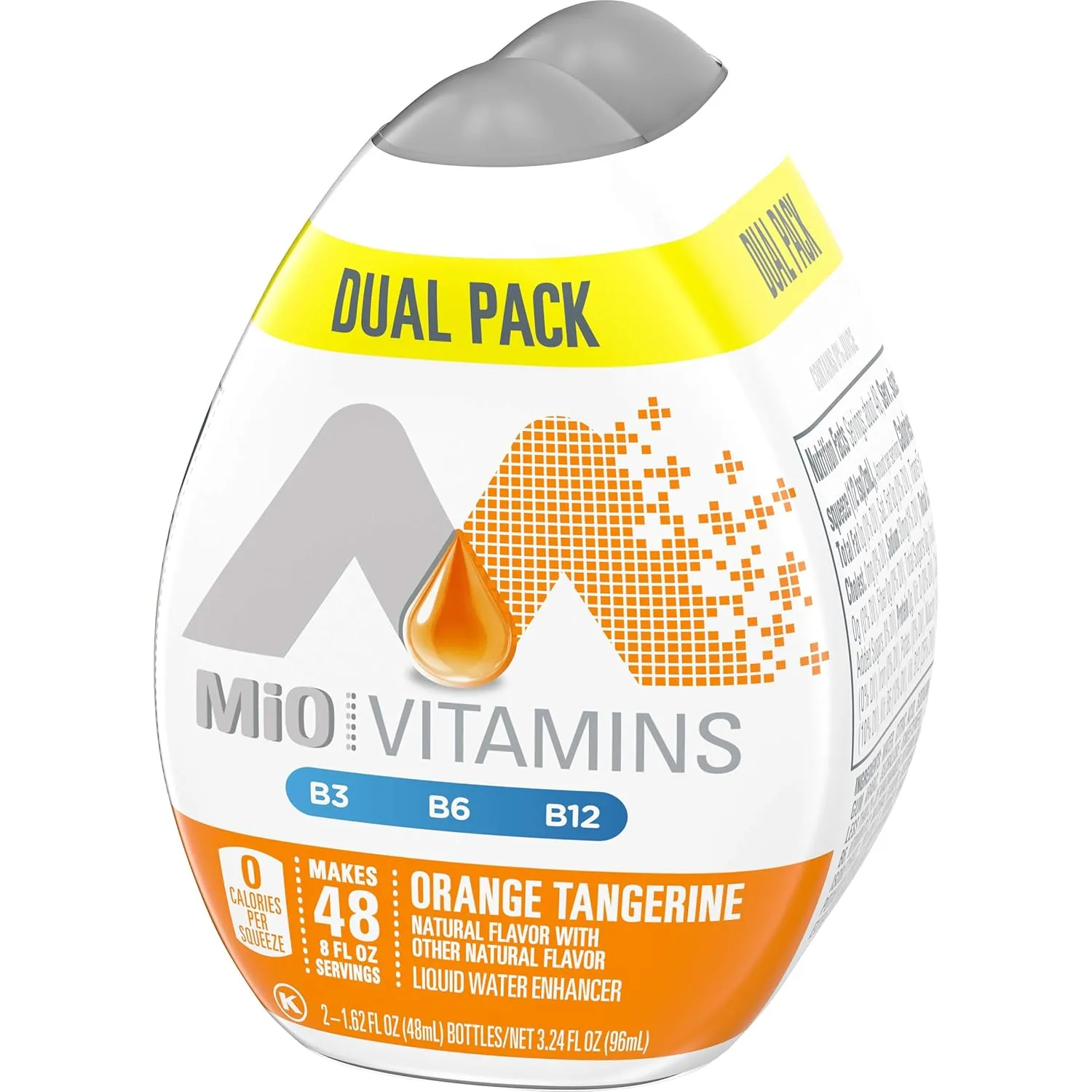 MiO Vitamins Orange Tangerine Naturally Flavored Liquid Water Enhancer 12 Count 1.62 fl oz