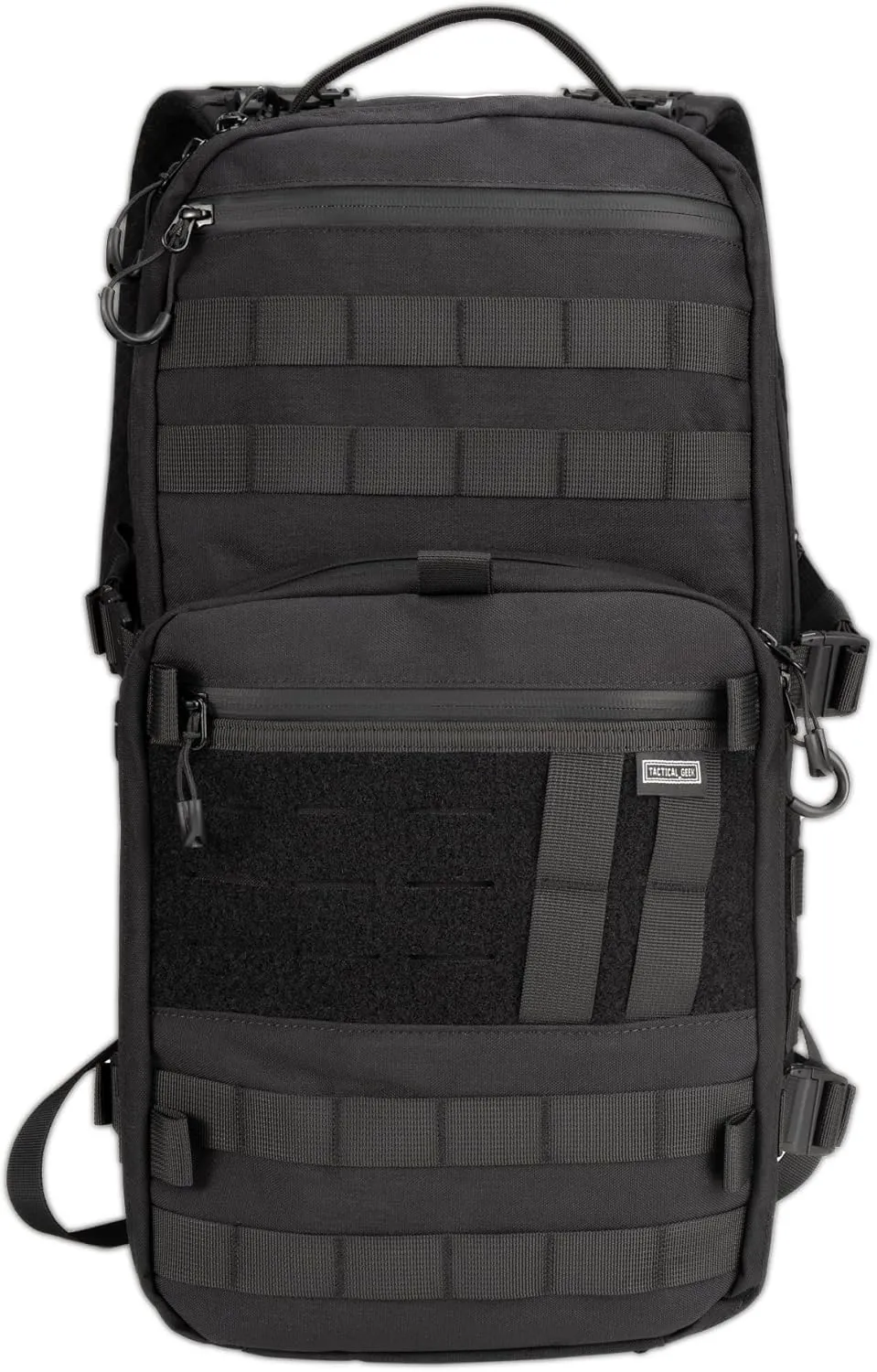 ModCase B2 Ultimate EDC Tactical Backpack,14L High-Capacity, Anti-Shock Laptop Compartment, Waterproof, Molle System, for Hiking, Camping, Commuting, Backpacking Daypack Rucksack, Black