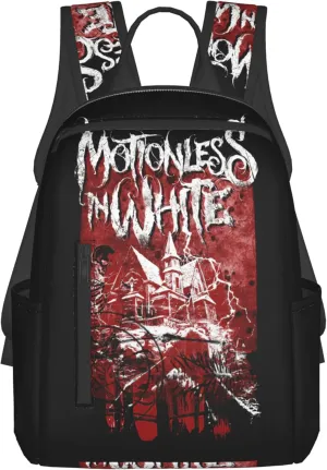 Motionless Rock In White Backpack Lightweight Backpack Travel Bag Classic Laptop Daypack for Men Women Backpack