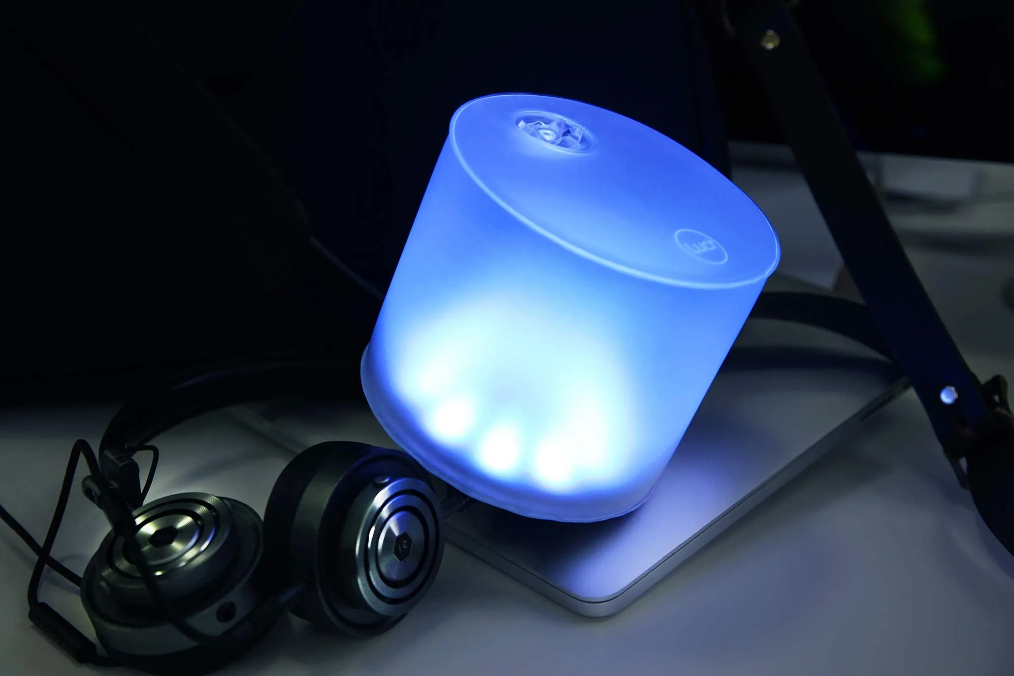 MPOWERD Luci Color Essence Solar Inflatable Lantern with 8 Pastel Color Options