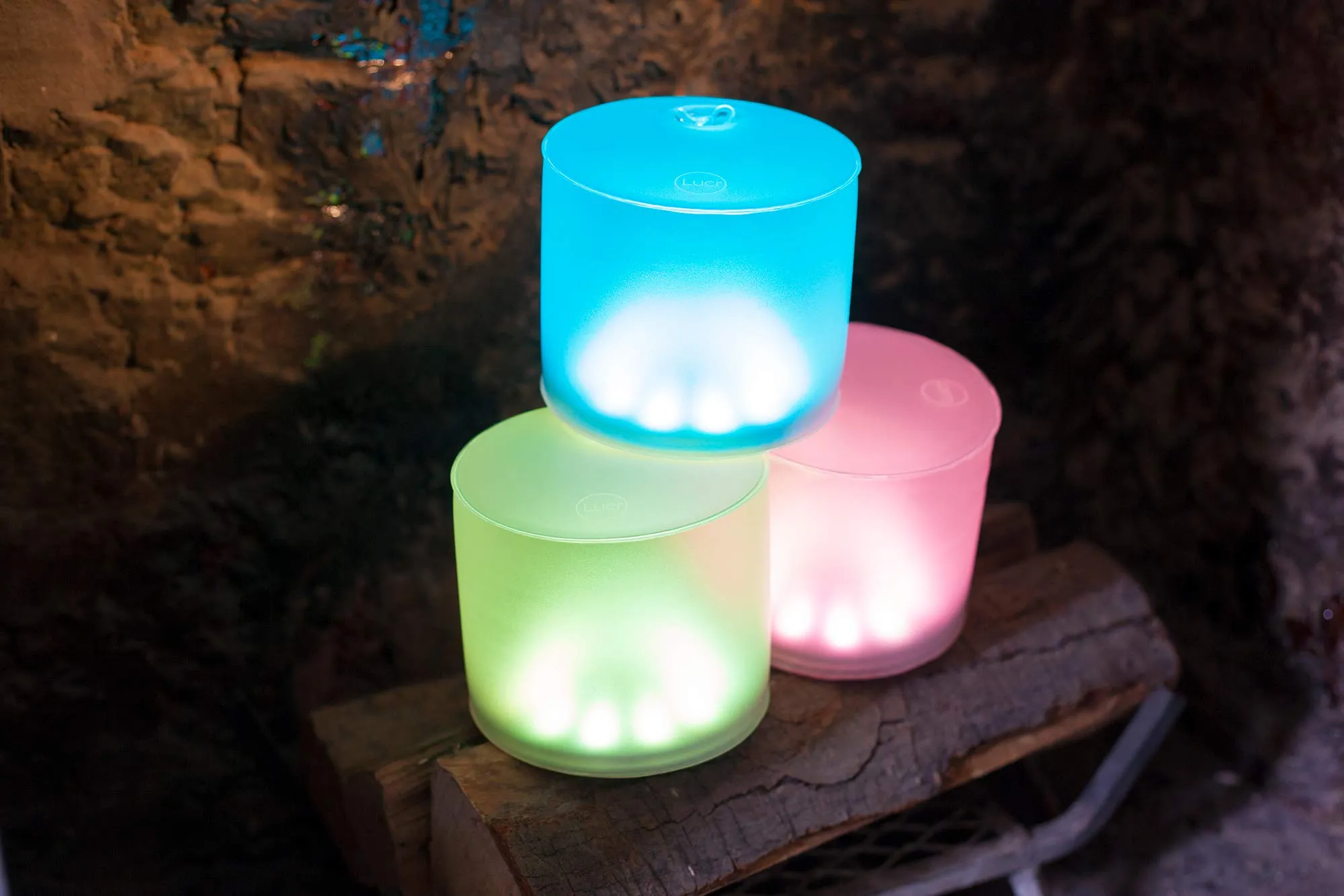 MPOWERD Luci Color Essence Solar Inflatable Lantern with 8 Pastel Color Options