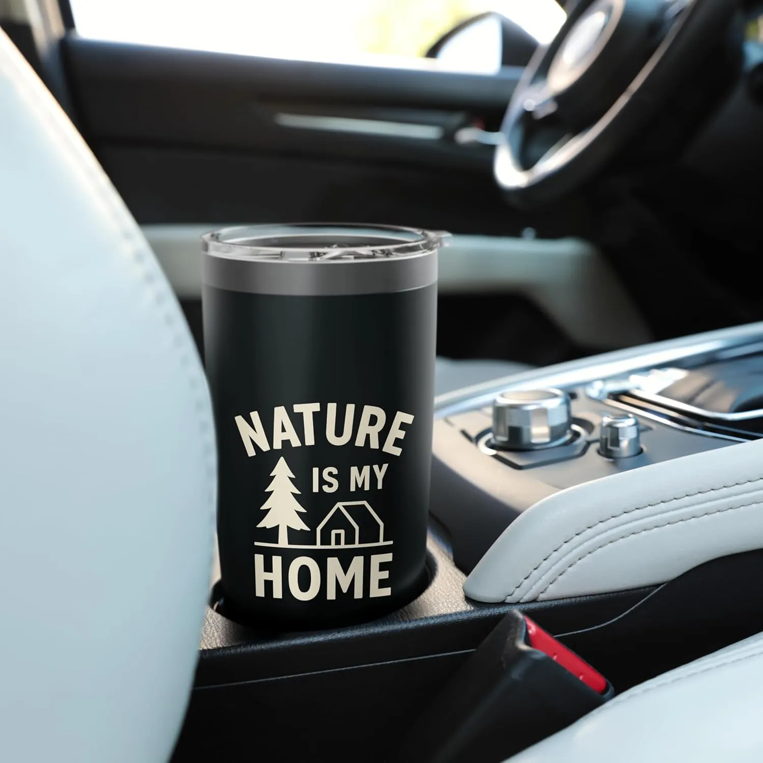 Nature Is My Home - Wild Sanctuary Design Stainless Steel Insulated Tumbler