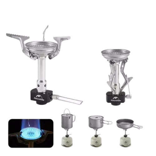 Naturehike Folding integrated stove - Black