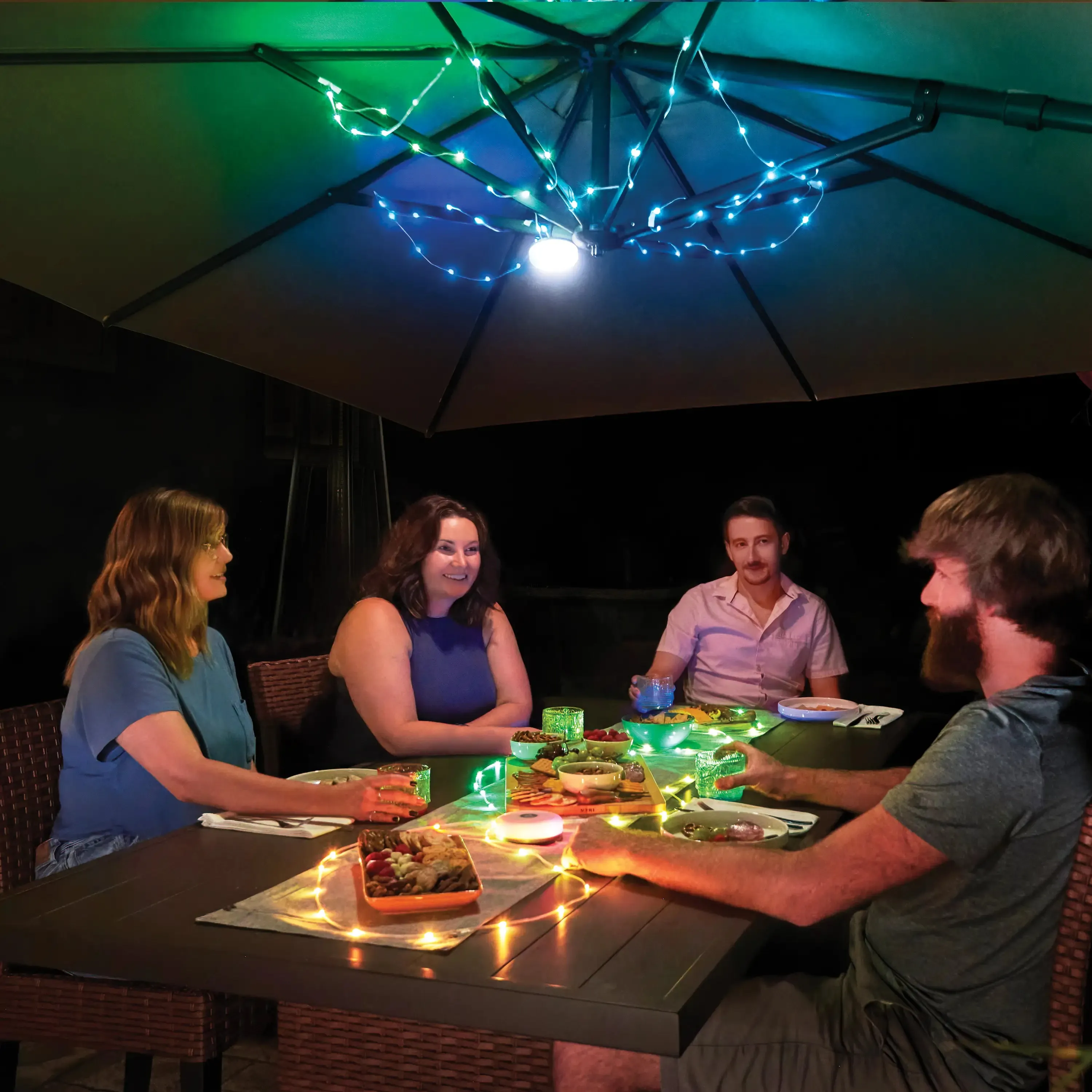 Nite Ize Radiant Starlit Rechargeable Lantern   String Light