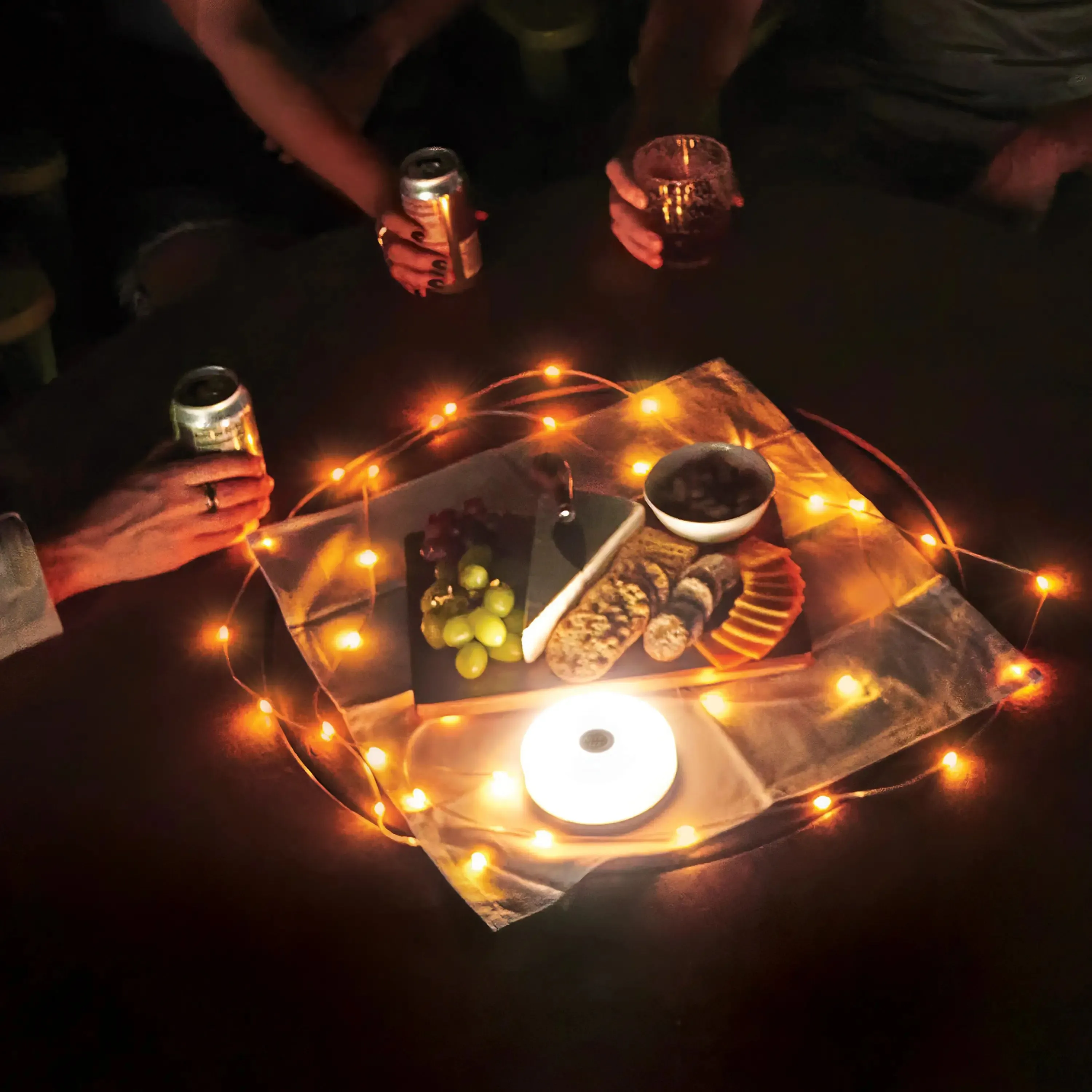 Nite Ize Radiant Starlit Rechargeable Lantern   String Light