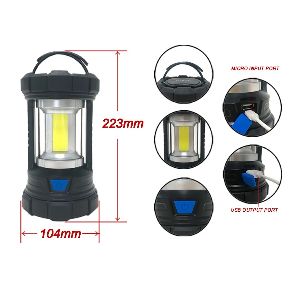 Nomad 800 COB LED Rechargeable Lantern