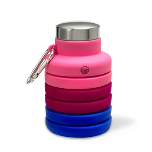 Ombre Collapsible- Pink, Burgundy & Blue