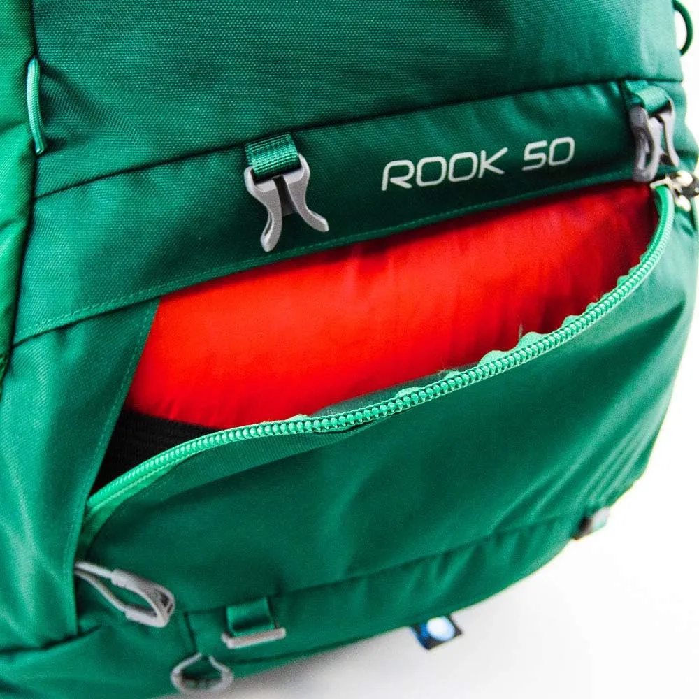 Osprey Rook 65L Men's Backpacking Backpack, Mallard Green