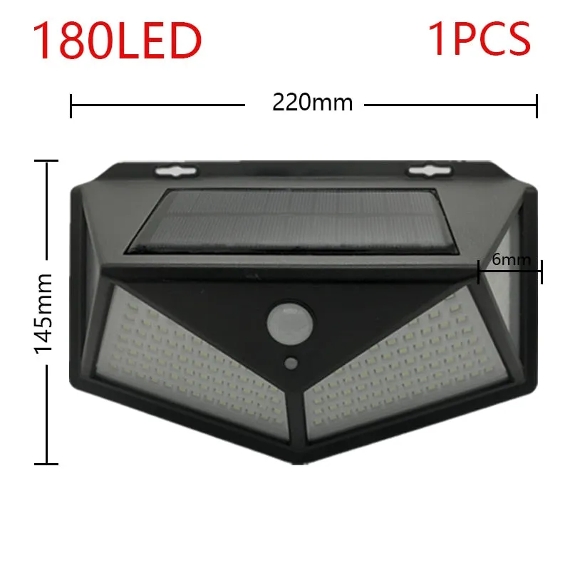 Outdoor LED Solar Light Motion Sensor