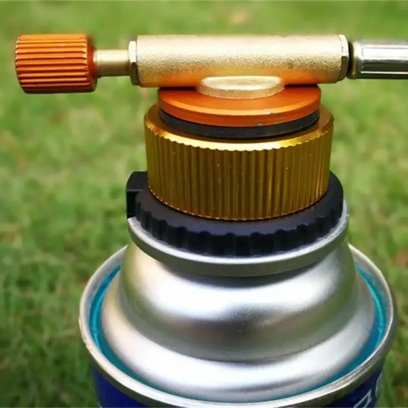 Outdoor Stove Extension Line Connection Pipe Conversion Inflatable Valve Adapter Camping BBQ Gas Tank Tools Cooking Supplies