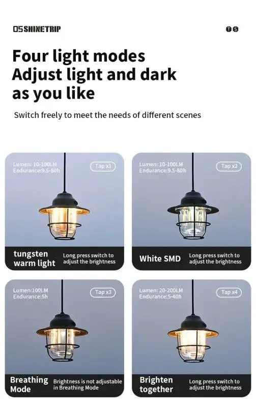 Outdoor Vintage Pendant Light
