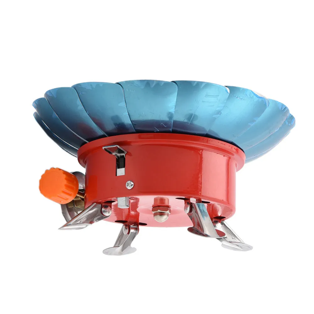 Outdoor Windproof Gas Stove Camping Steel