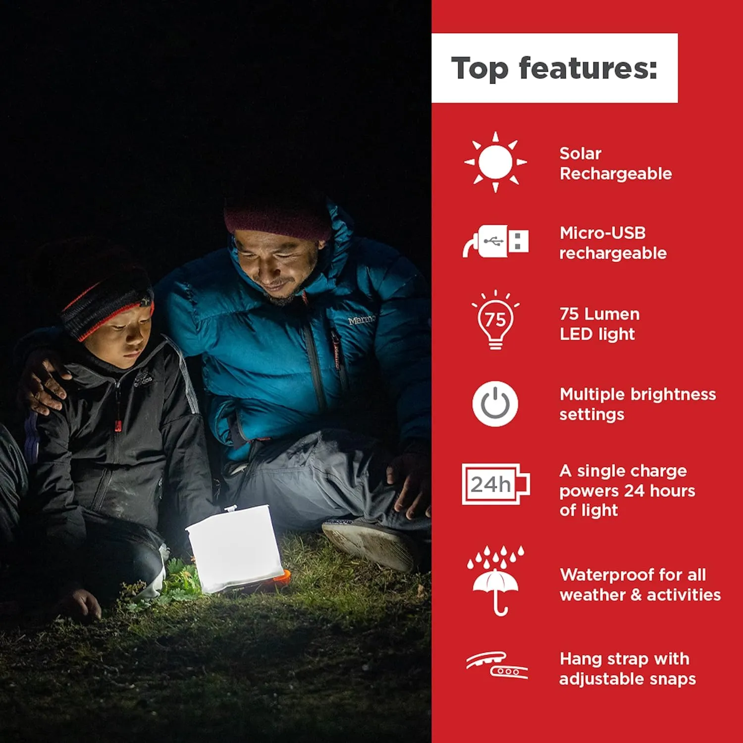 PACKLITE SPECTRA USB LANTERN