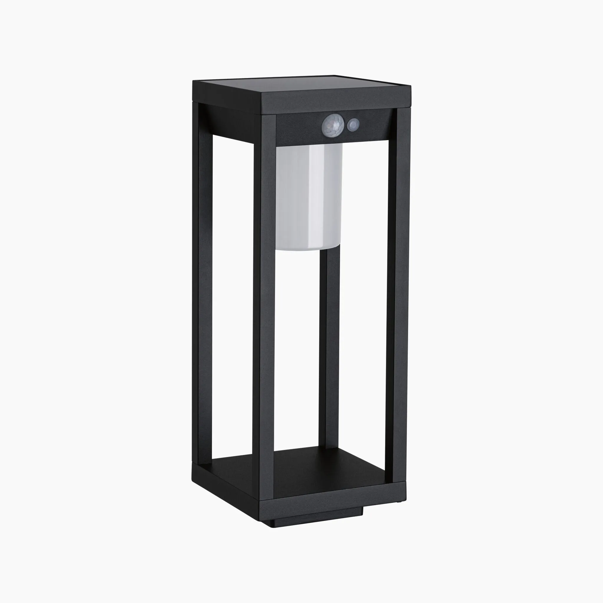Paulmann - Outdoor Marisol 5.5W LED Large Solar Lantern with Motion Detection in Black