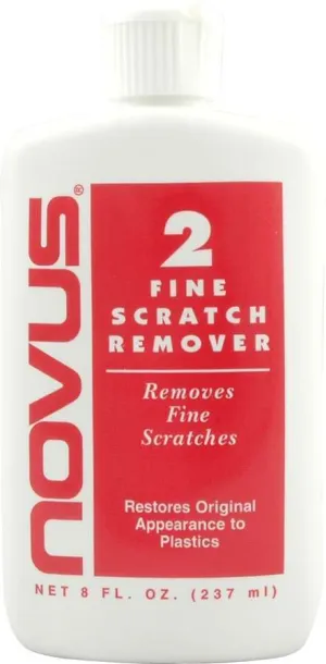 Plastic Window Polish - Novus 2 - Squeeze Bottle - 8 oz - Each