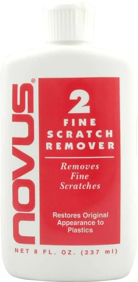 Plastic Window Polish - Novus 2 - Squeeze Bottle - 8 oz - Each