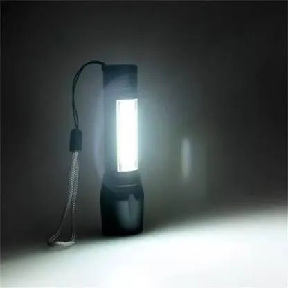 Pocket Size Mini Portable XPE   COB LED Tactical Flashlight