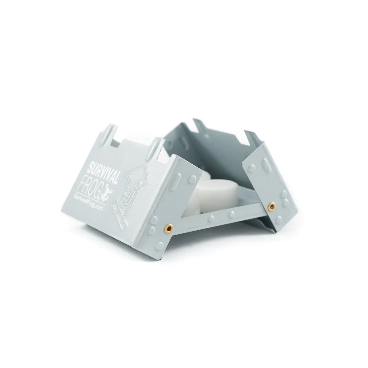 Pocket Stove Folding Camping Stove with Hex Fuel Tablets by Frog & CO