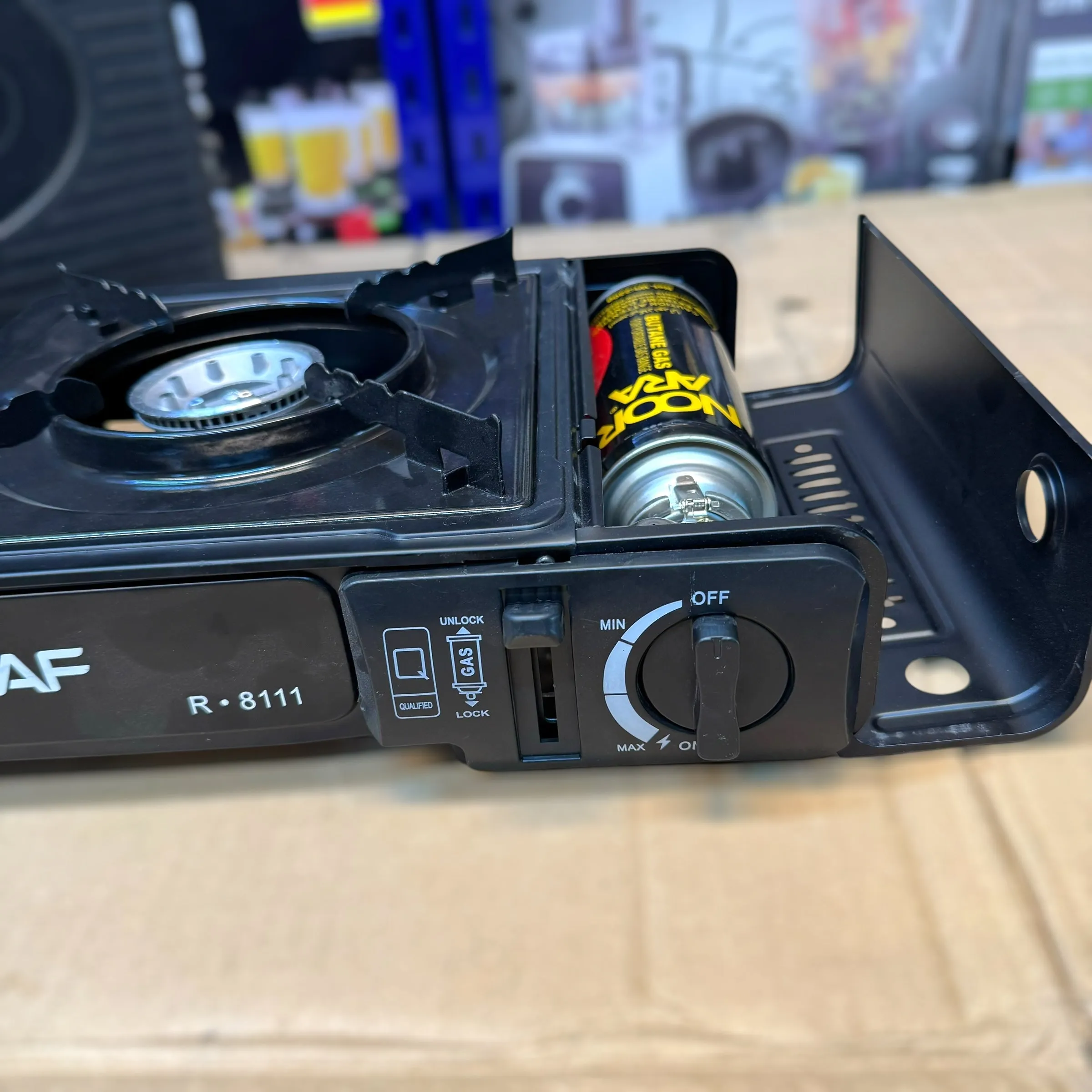 Portable Gas Burner Stove With 1 Gas Bottle