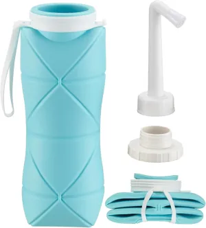 Portable Peri Bottle for Postpartum Care - 600ml (20oz) Large Capacity Handheld Travel Toilet, Eco-Friendly Squeeze Bottle for Women, New Moms, Camping & On-The-Go Hygiene