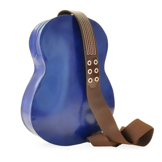 Pratesi Da Filicaja Guitar Backpack in genuine Italian leather - SZN