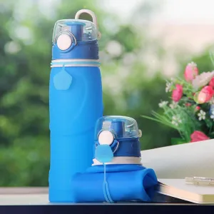 Premium Collapsible Silicone Water Bottle