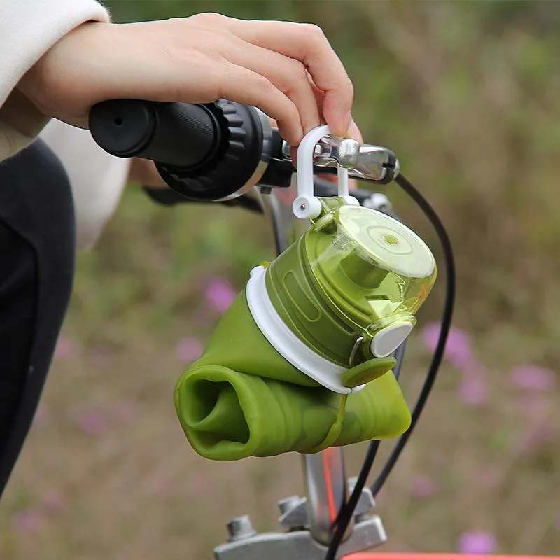 Premium Collapsible Silicone Water Bottle