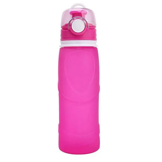 Premium Collapsible Silicone Water Bottle