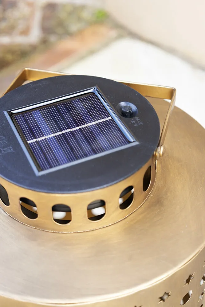 Pretty Stars Gold Outdoor Solar Light