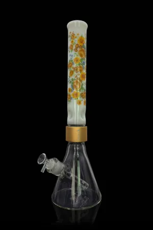 Prism Halo Vintage Floral Modular Bong
