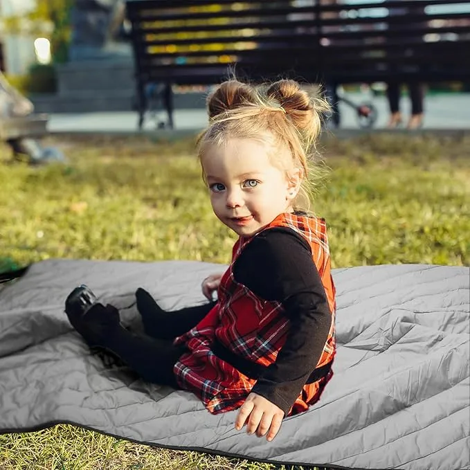 Puffy Blanket - Extra Light and Fluffy Warm Camping Blanket, Perfect for Camping and Backpacking, Compact, Insulated, Packable, Down - Alternative Camp Blankets for Outdoor & Indoor