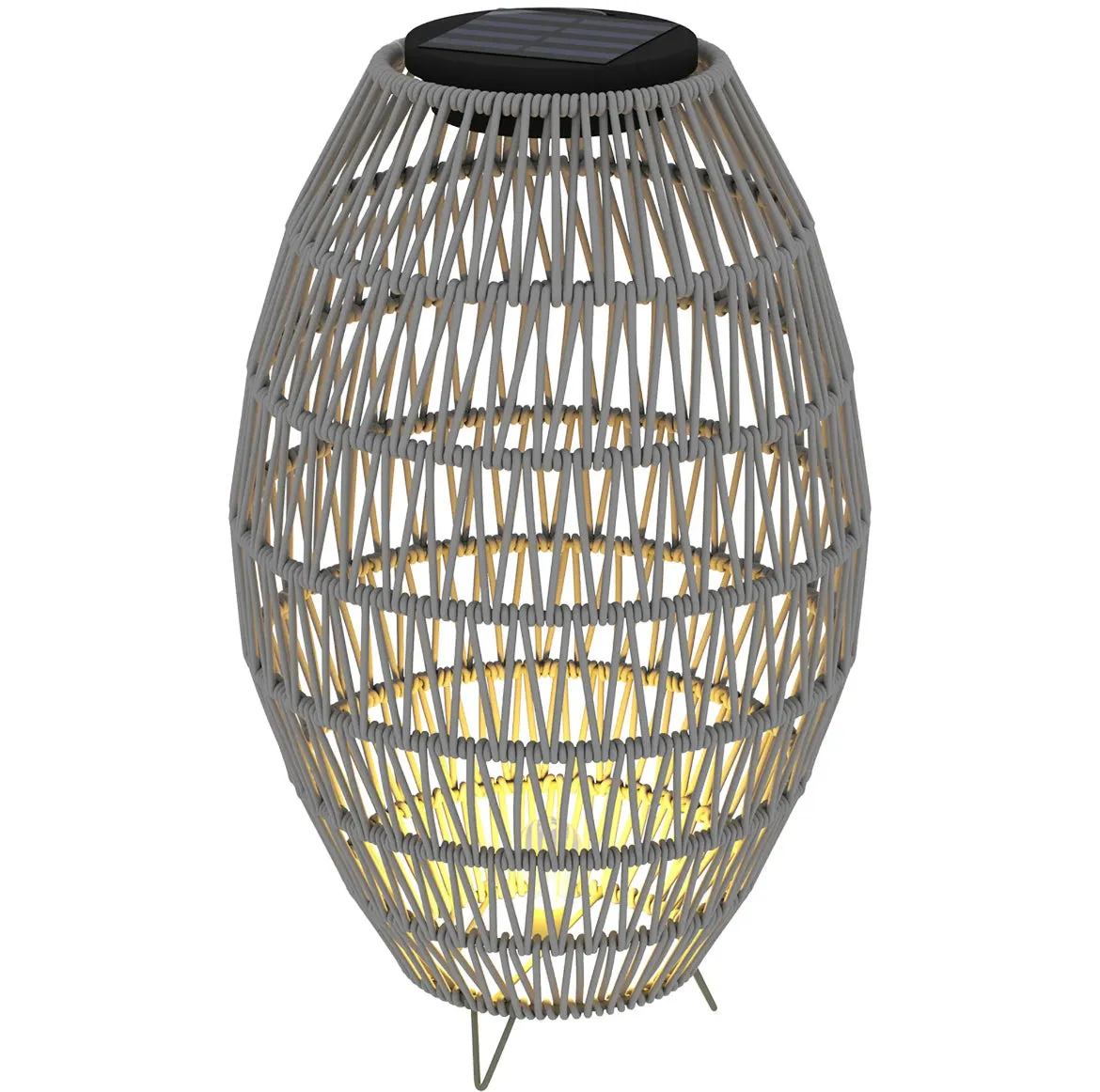 Rattan solar light