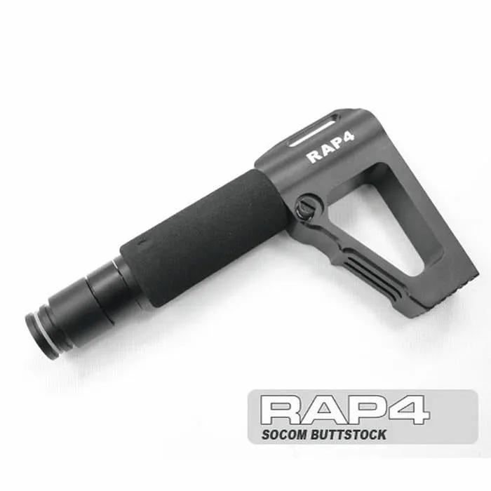 Real Action Paintball (RAP4) Socom Buttstock with Adapter