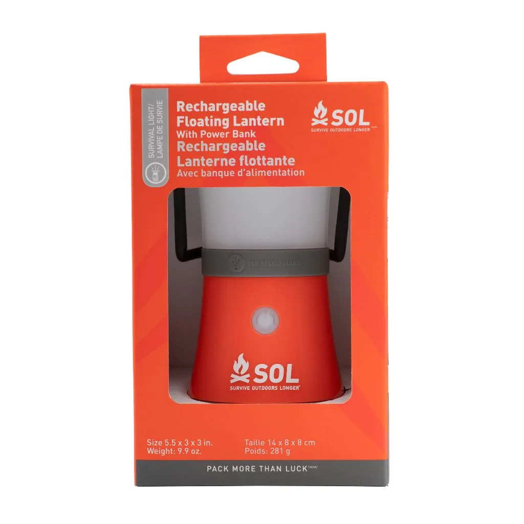 Rechargeable Floating Lantern with Power Bank