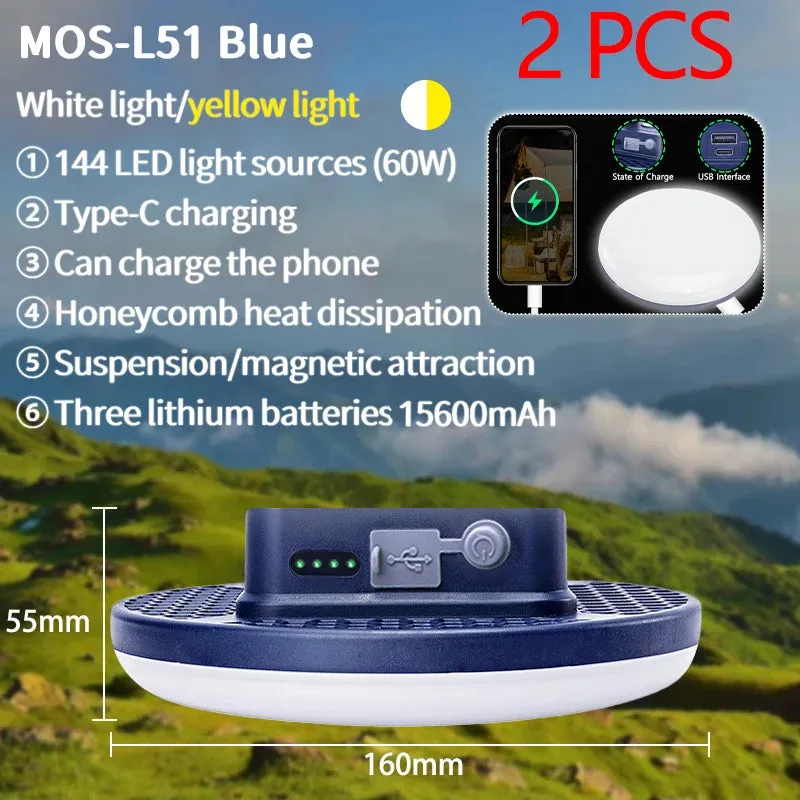 Rechargeable Outdoor Camping Lantern: Powerful LED Lighting for Adventures