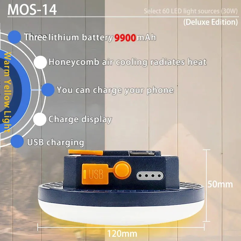 Rechargeable Outdoor Camping Lantern: Powerful LED Lighting for Adventures