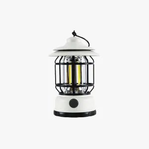 Rechargeable Vintage LED Camping Lantern - Portable & Energy-Efficient