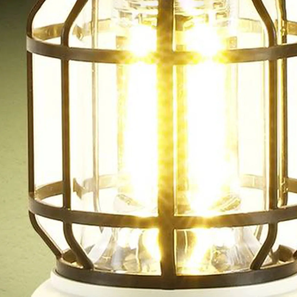 Rechargeable Vintage LED Camping Lantern - Portable & Energy-Efficient