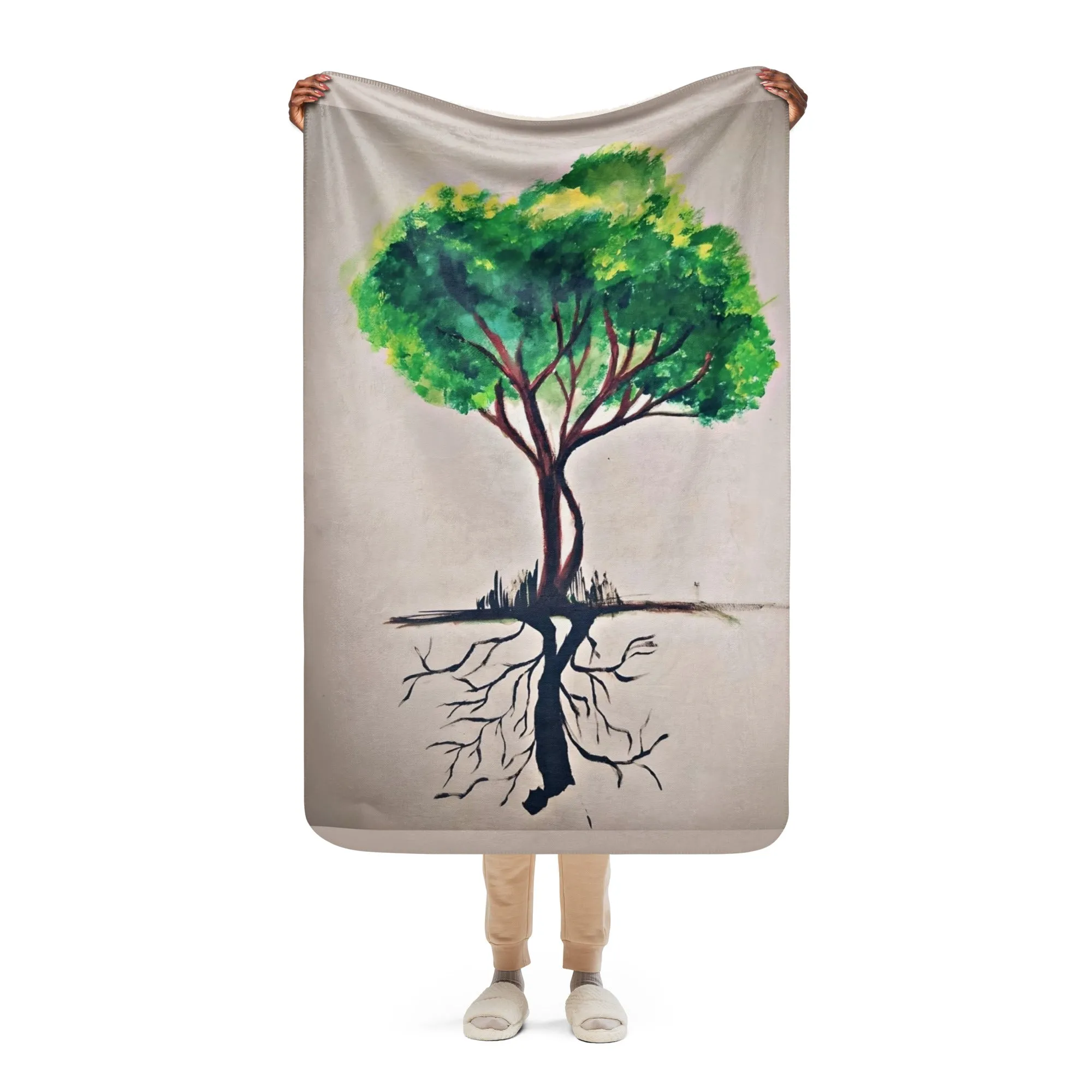 REDEMPTION Sherpa Blanket