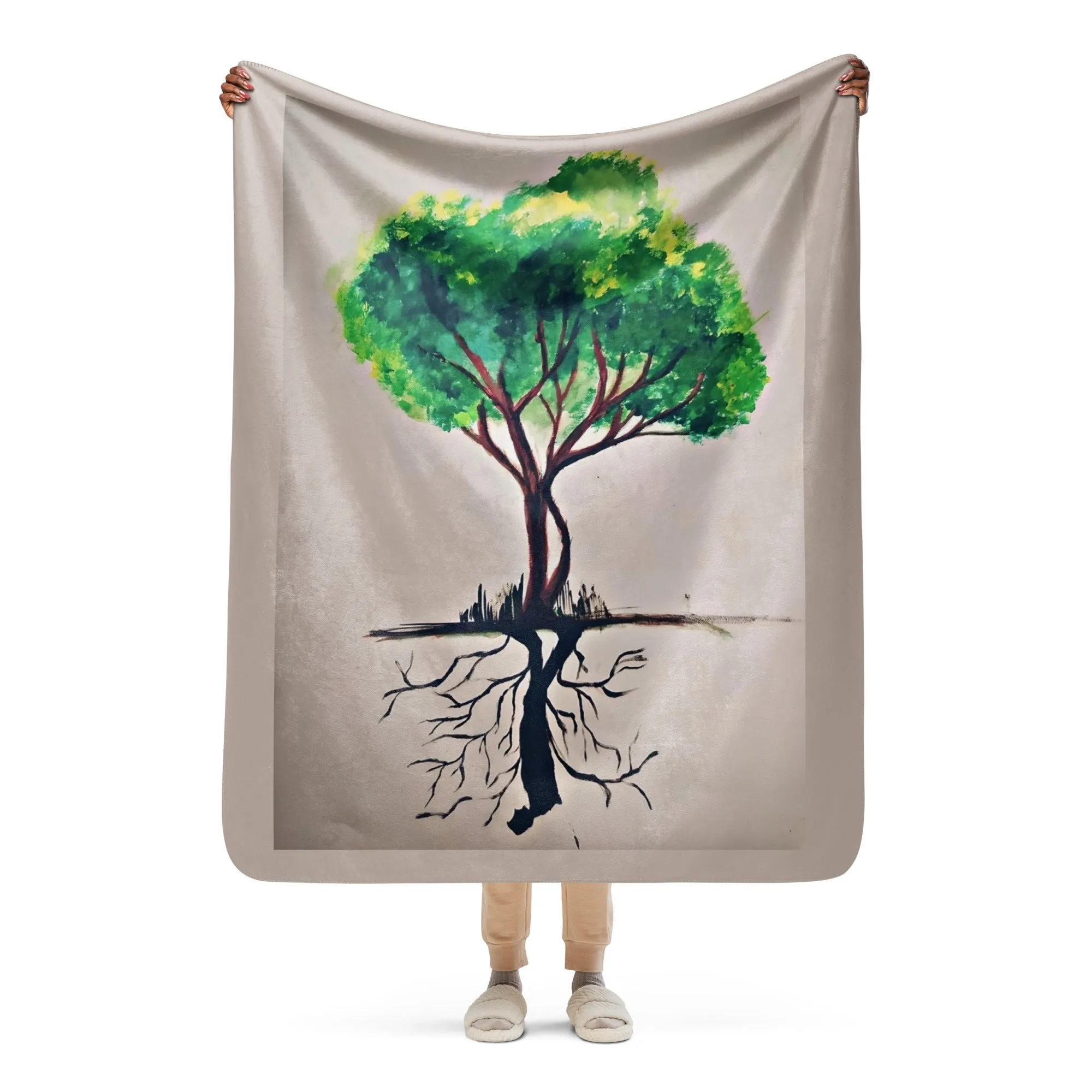 REDEMPTION Sherpa Blanket