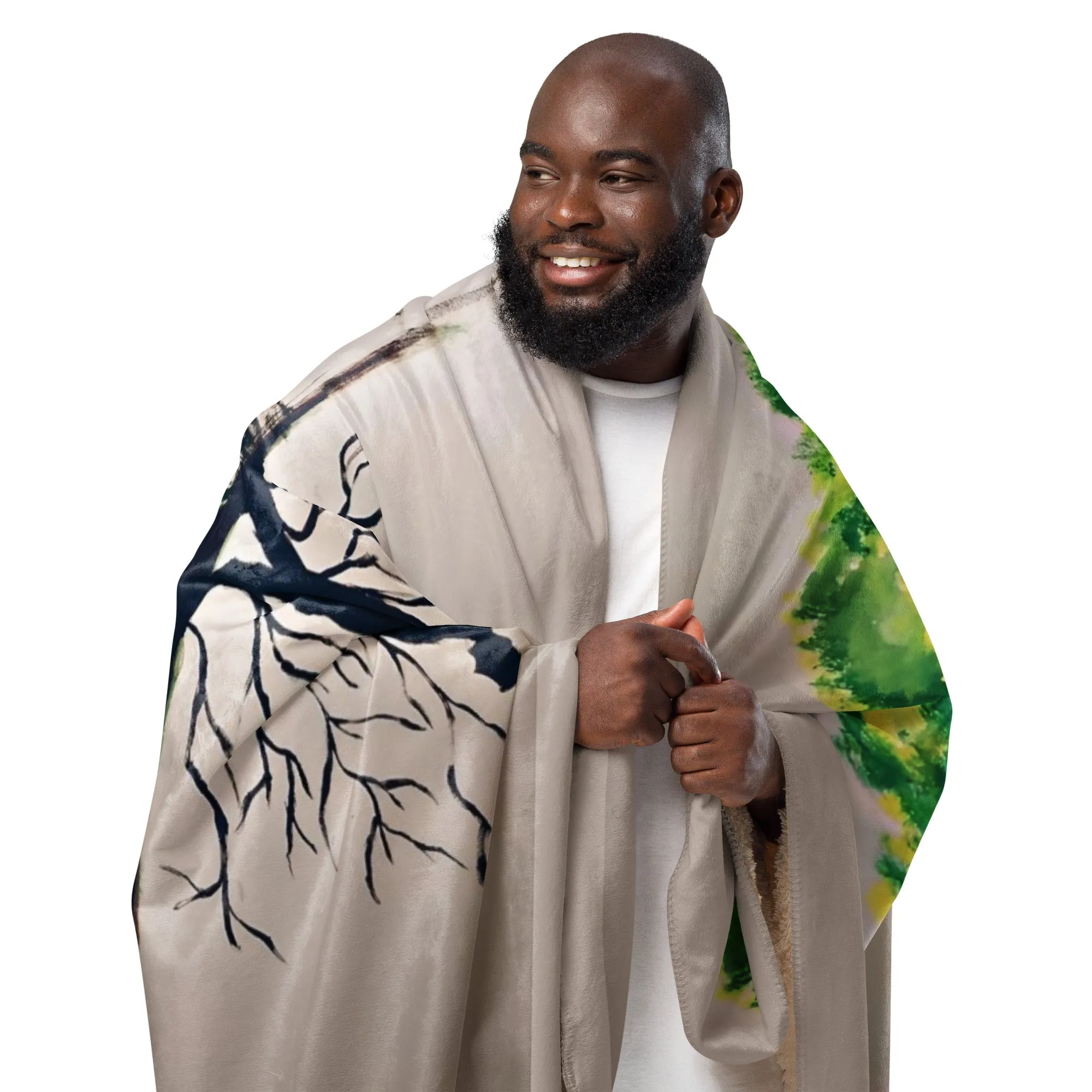 REDEMPTION Sherpa Blanket