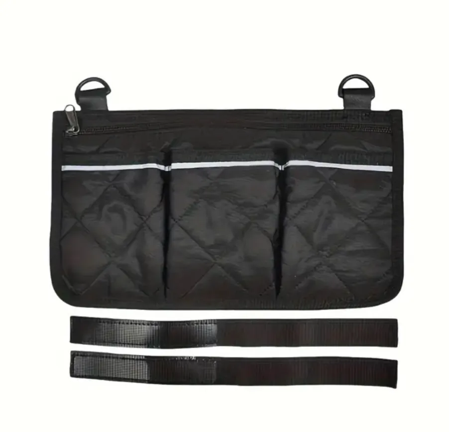 Reflective Wheelchair Armrest Bag