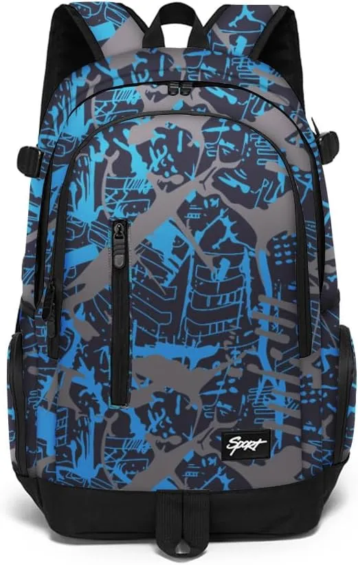 rickyh style School Backpack Travel Bag for Men & Women Lightweight College Back Pack with Laptop Compartmen