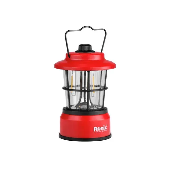 Ronix Rh-4297 Rechargeable Camping Lantern Retro LED Camping Light 7W Outdoor Portable Tent Camping Lantern Light