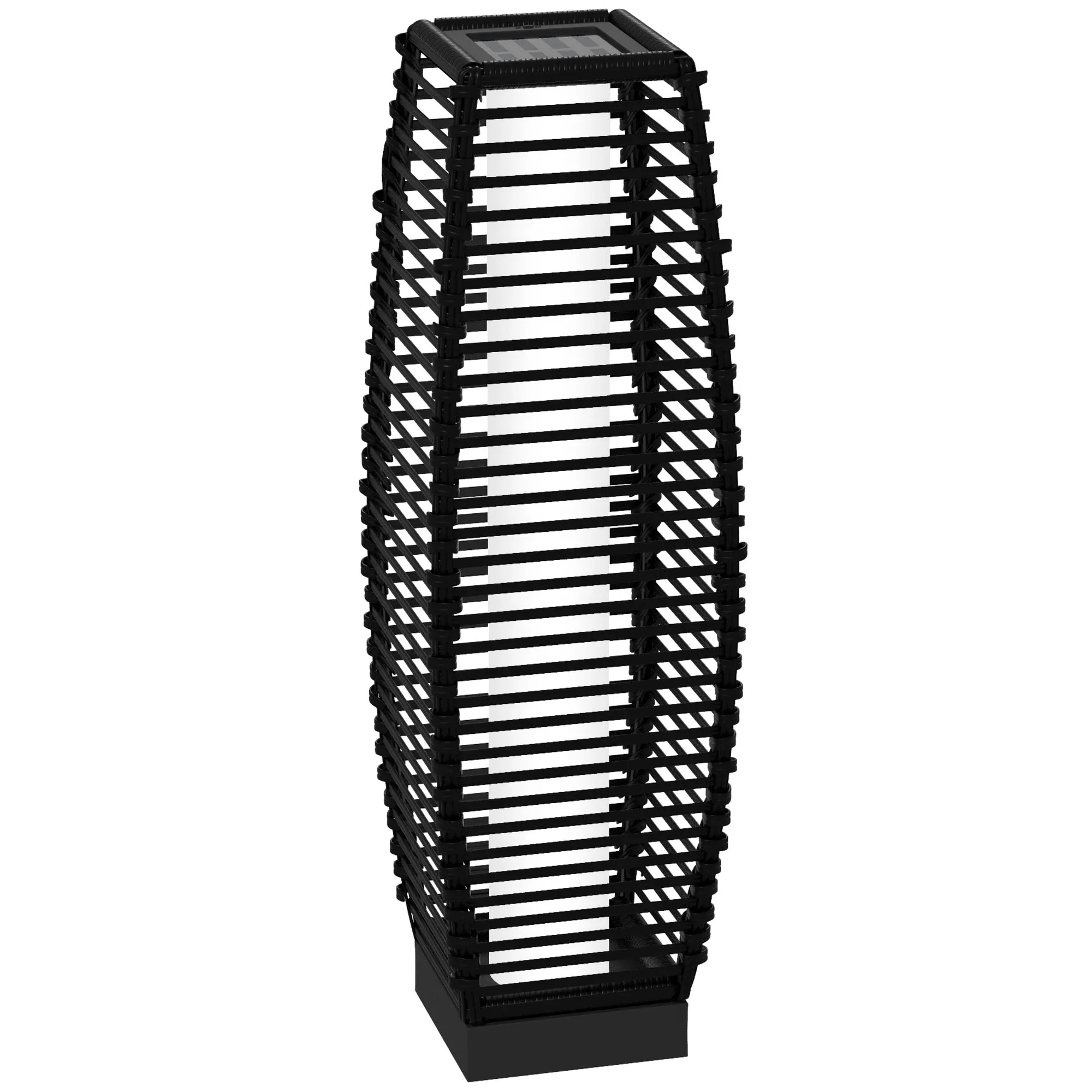 Rootz Solar Garden Light - Outdoor Lantern - LED Garden Lighting - Energy Saving - 20L x 20W x 68H cm