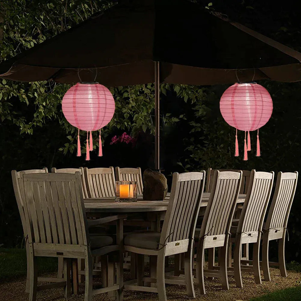 RoyaleGlow AquaGuard - Weatherproof Solar Lantern for Outdoors