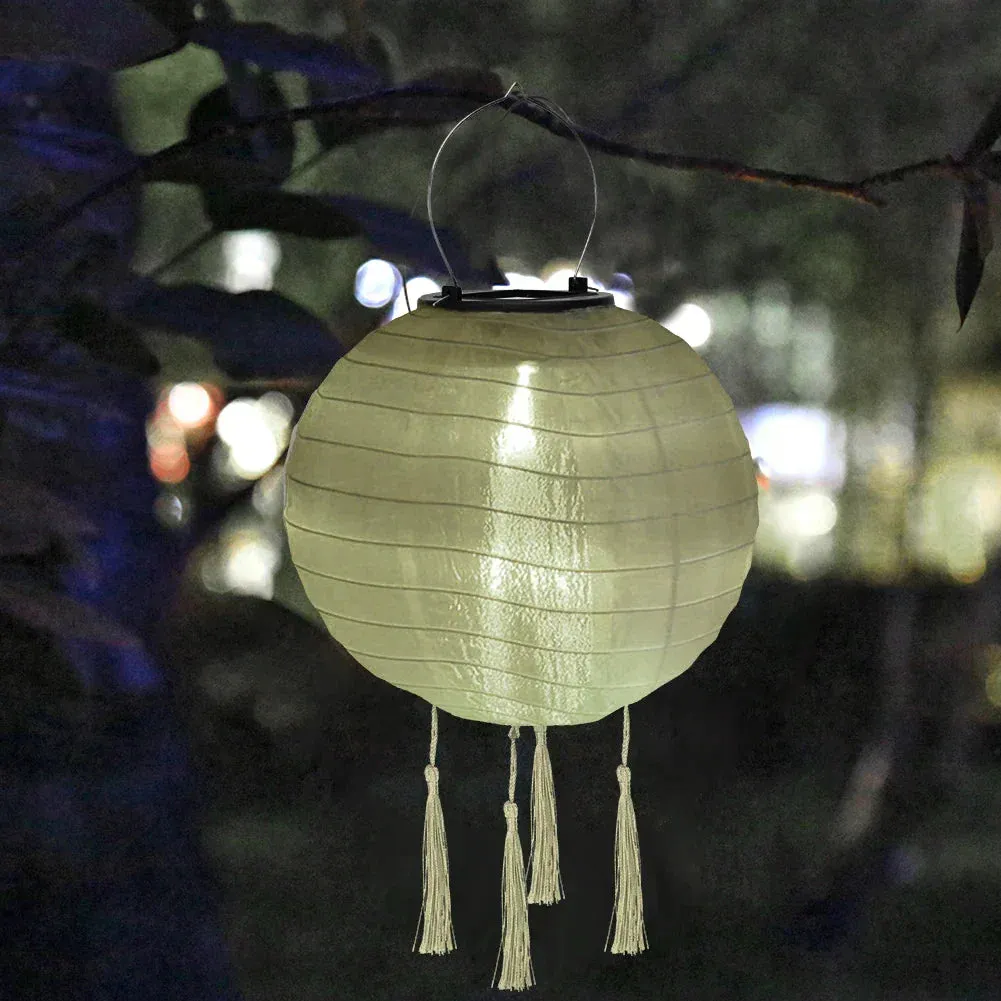 RoyaleGlow AquaGuard - Weatherproof Solar Lantern for Outdoors